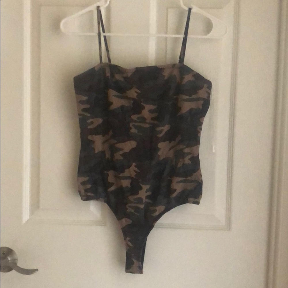camo bodysuit